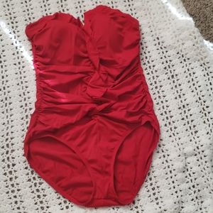 One piece bathing suit